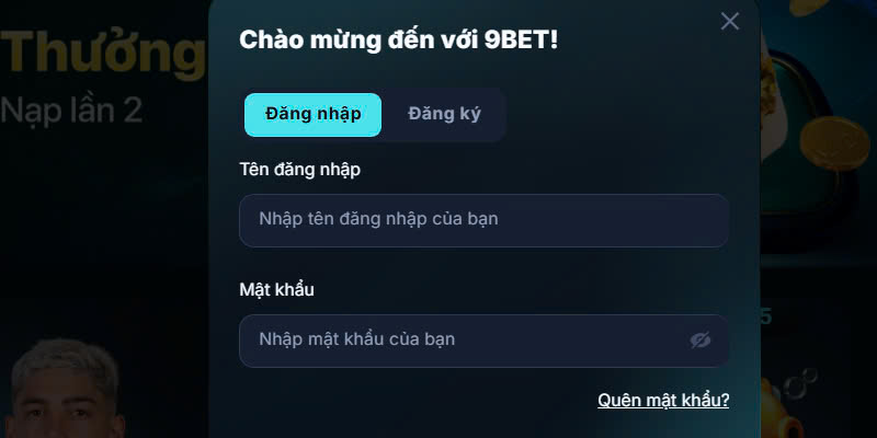 Lỗi đăng nhập 9BET và cách khắc phục hiệu quả