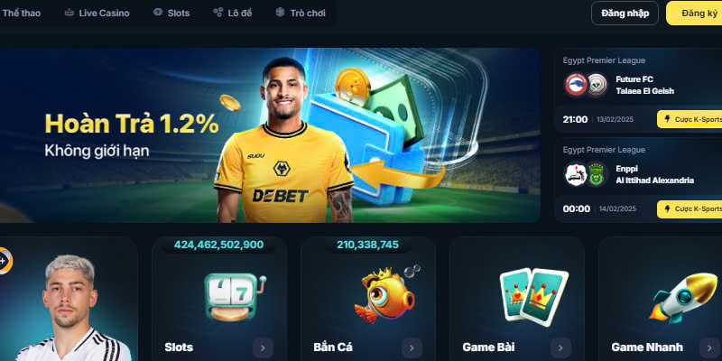 Đăng nhập 9BET tại link chính thống